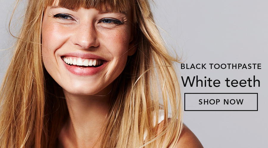 HiWhite Charcoal - black toothpaste, whiter teeth!